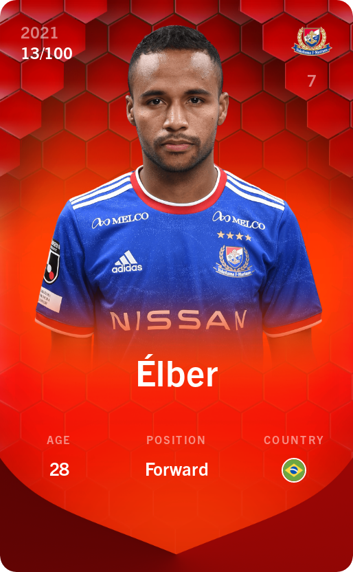 Sorare - Sorare Official - Élber 2021-22 • Rare 13/100 - NFT # 88355173312317471276236928753007184521831123091523864856405490149007087433238
