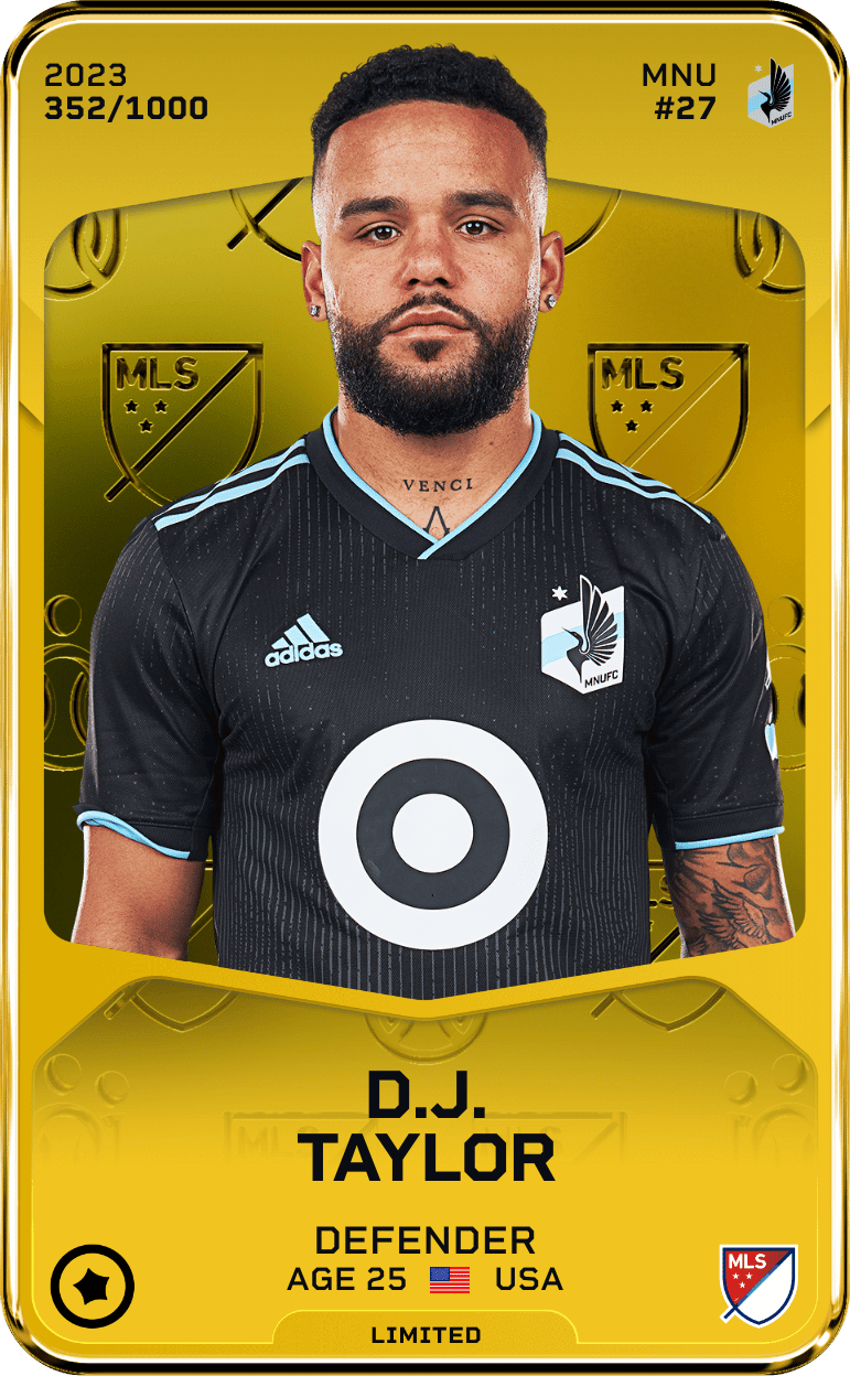 D.J. Taylor 2023-24 • Limited 352/1000