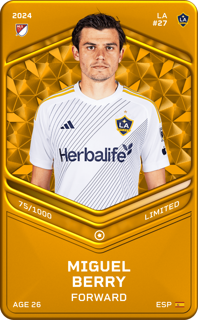 Miguel Berry 2024-25 • Limited 75/1000