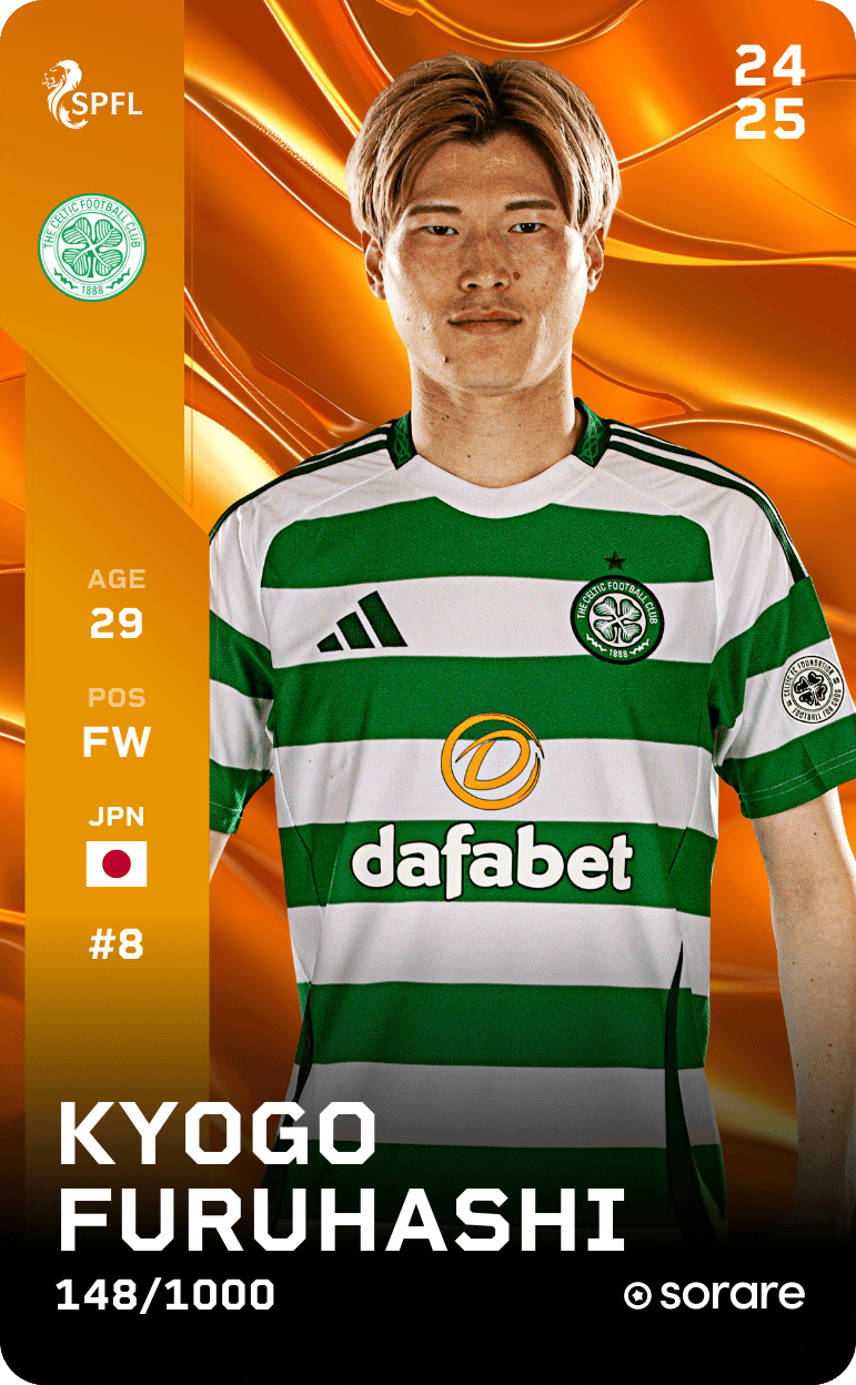 Kyogo Furuhashi 2024-25 • Limited 148/1000