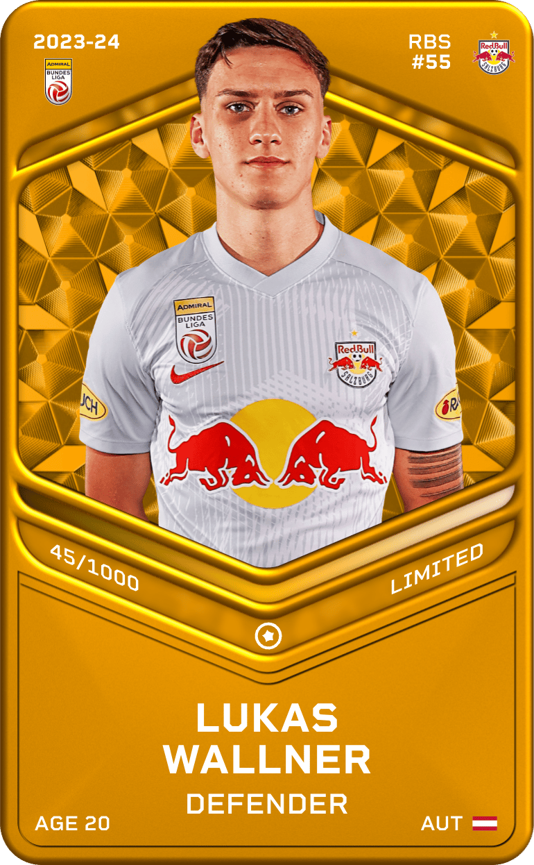 Lukas Wallner 2023-24 • Limited 45/1000