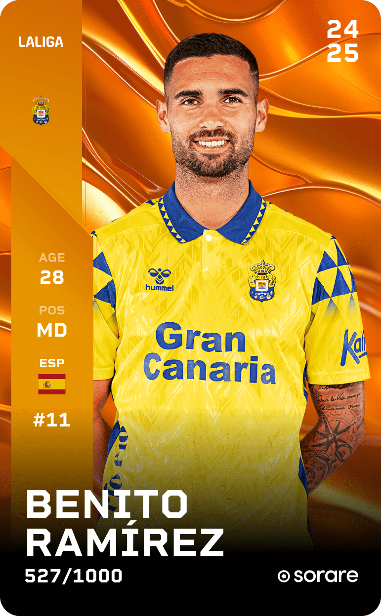 Benito Ramírez 2024-25 • Limited 527/1000