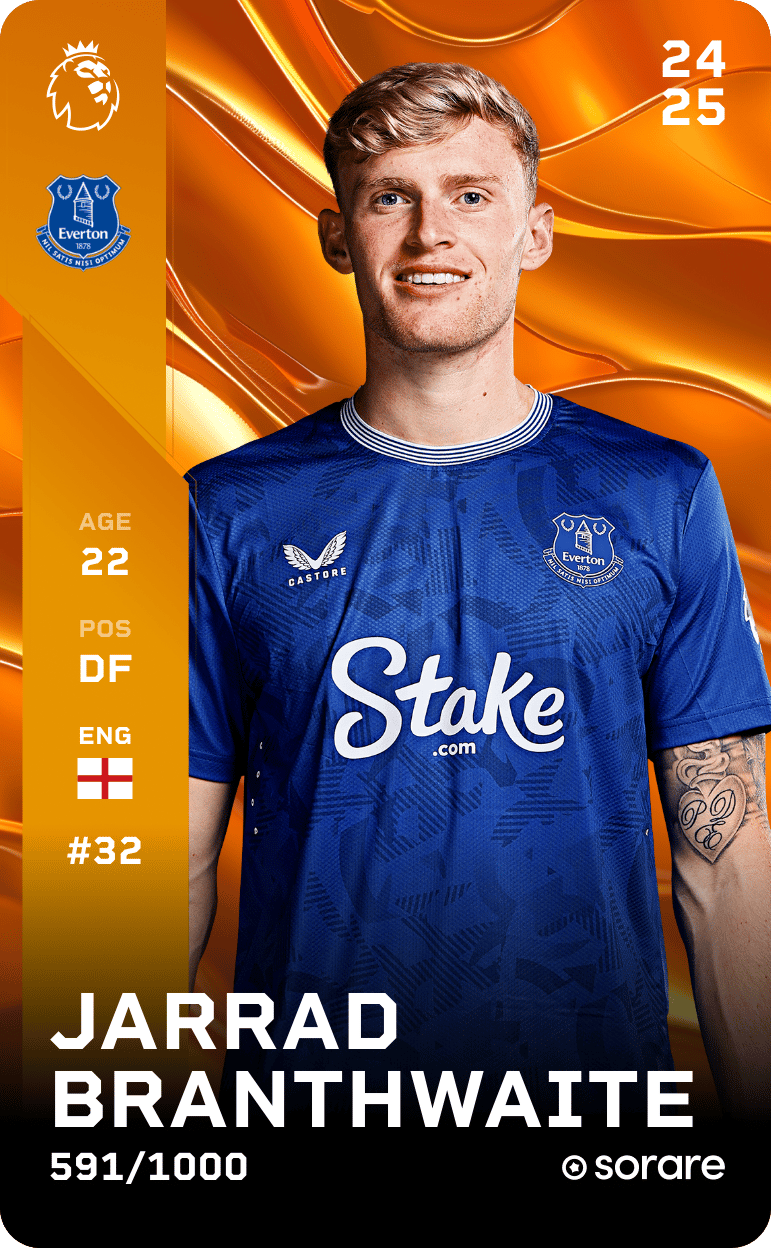 Jarrad Branthwaite 2024-25 • Limited 591/1000