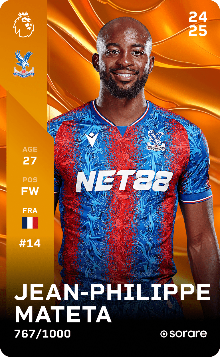 Jean-Philippe Mateta 2024-25 • Limited 767/1000