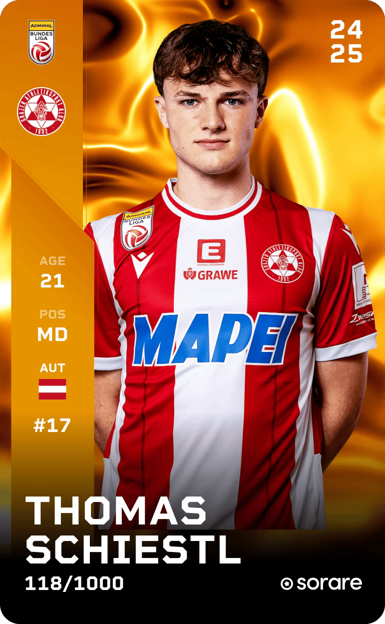 Thomas Schiestl 2024-25 • Limited 118/1000