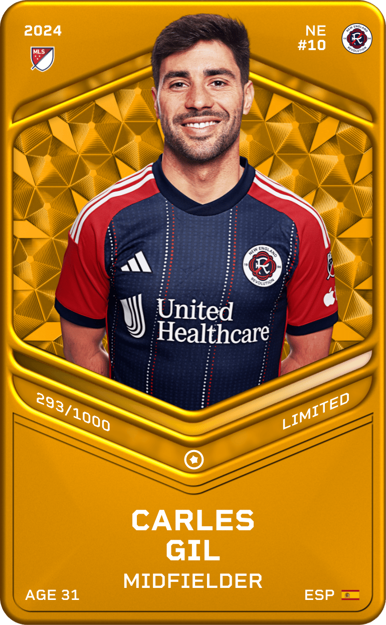 Carles Gil 2024-25 • Limited 293/1000