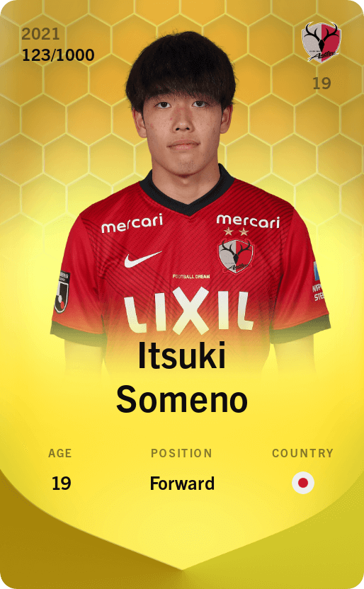 Itsuki Someno 2021-22 • Limited 123/1000