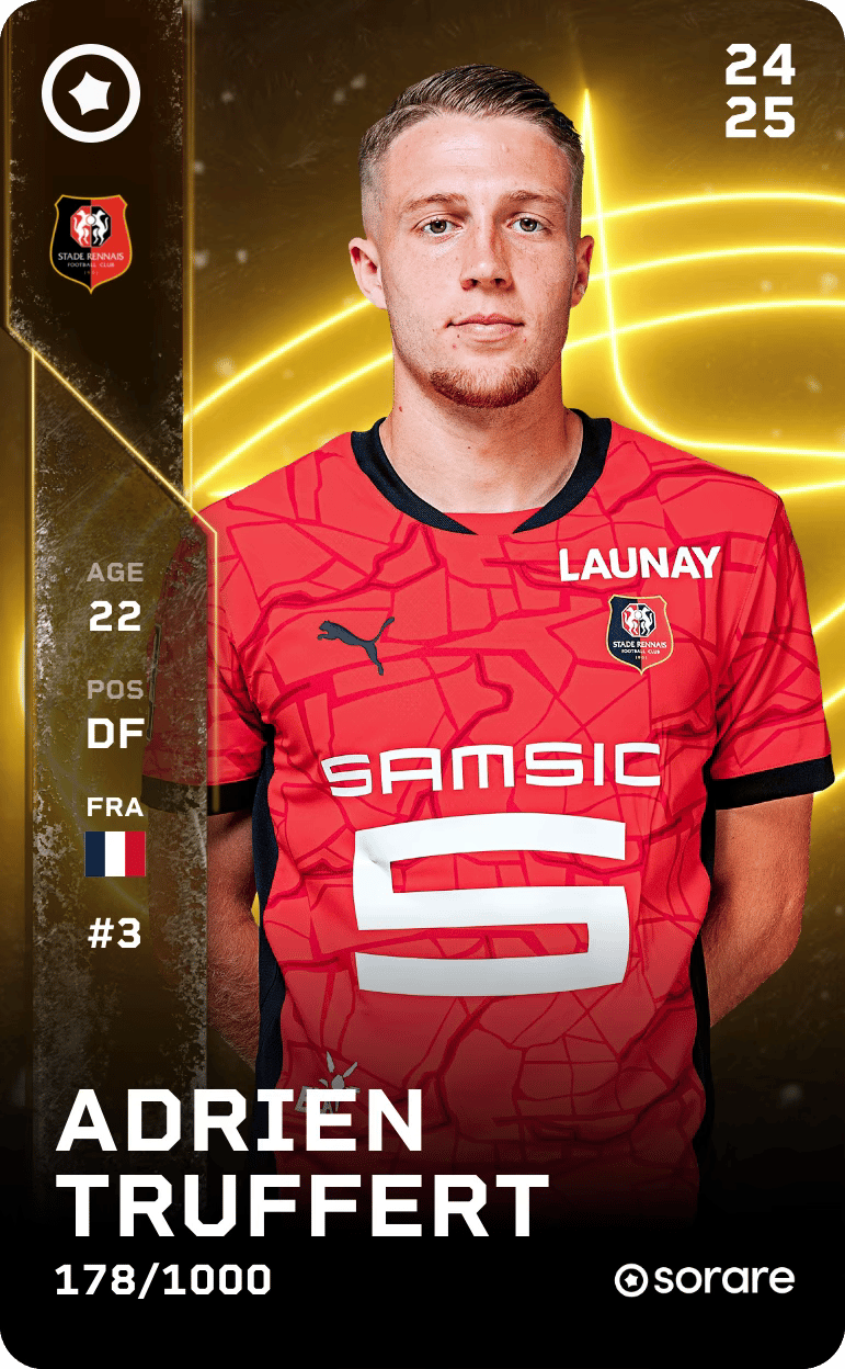 Adrien Truffert 2024-25 • Limited 178/1000