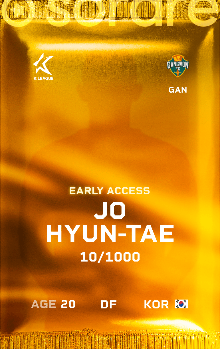 Jo Hyun-Tae 2025-26 • Limited 10/1000