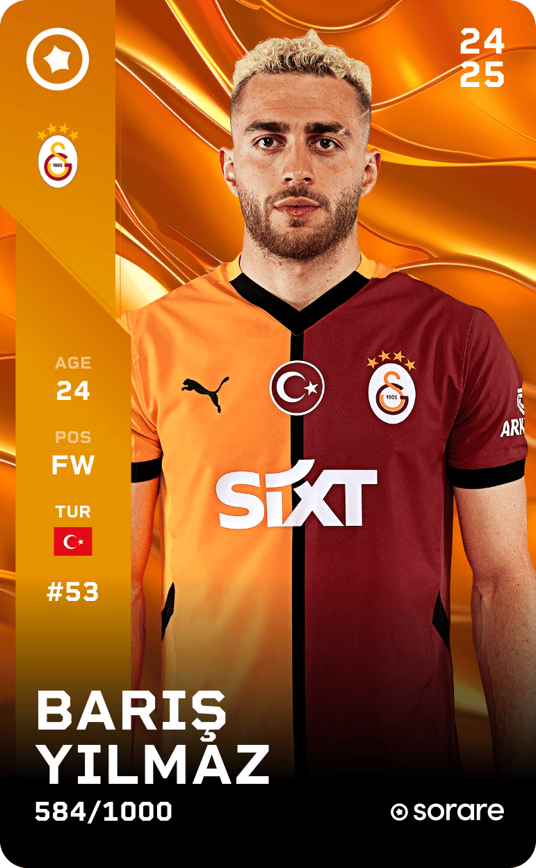 Barış Yılmaz 2024-25 • Limited 584/1000