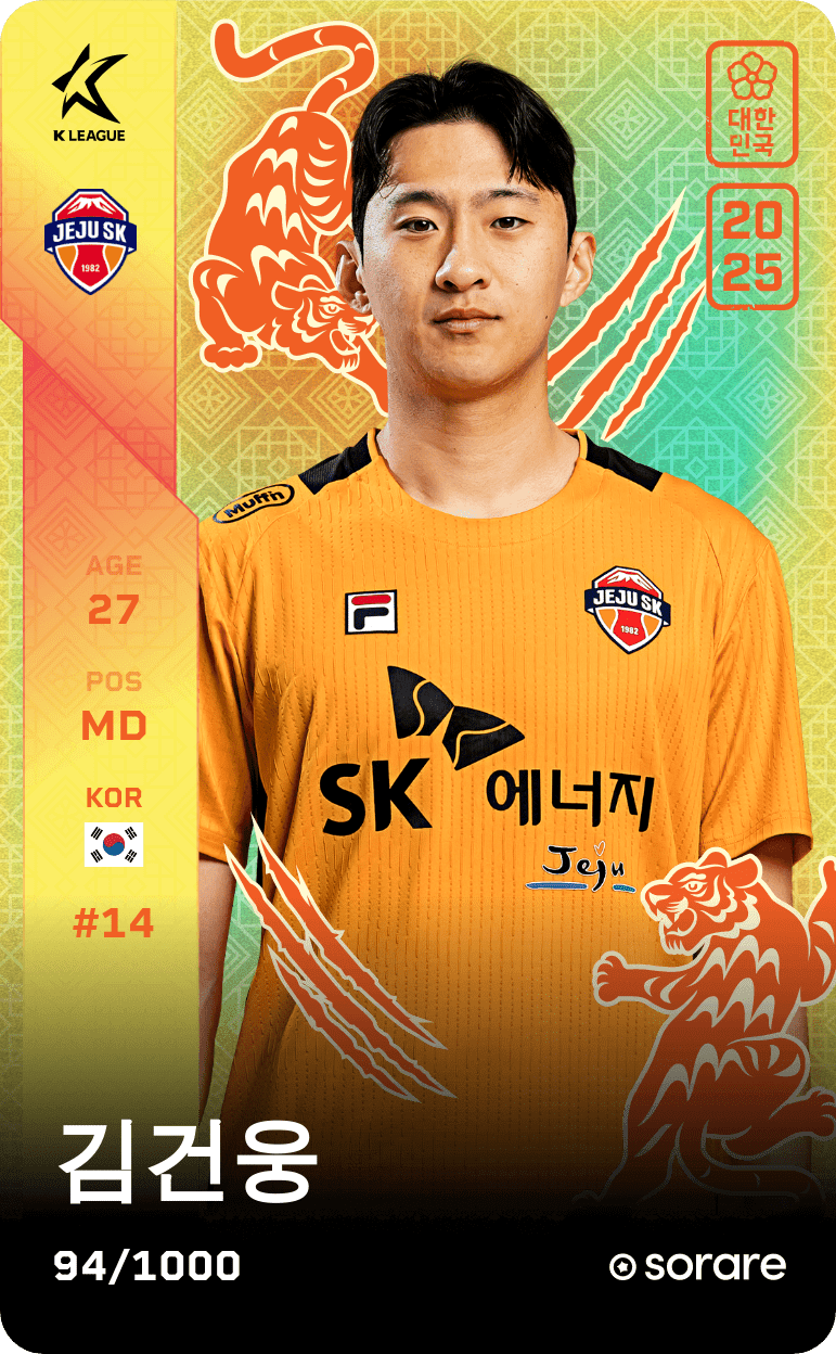 Kim Geon-Woong 2025-26 • Limited 94/1000