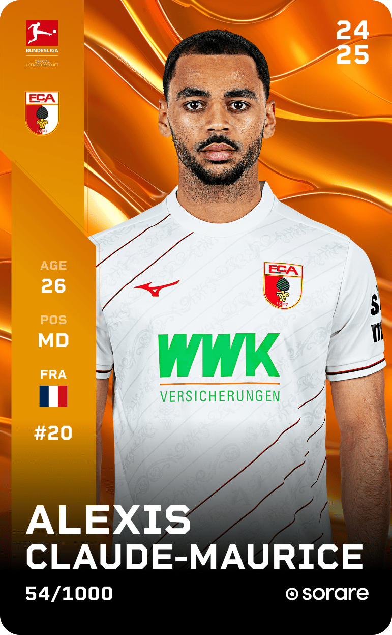 Alexis Claude-Maurice 2024-25 • Limited 54/1000