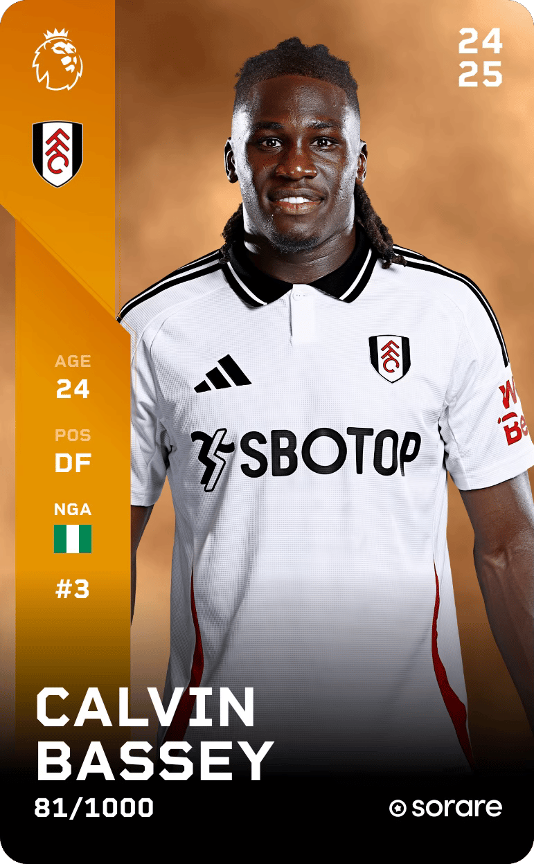 Calvin Bassey 2024-25 • Limited 81/1000