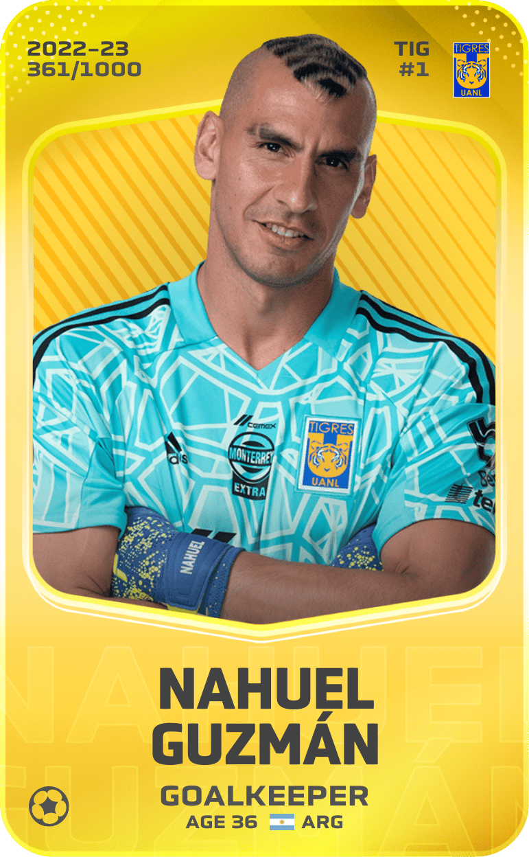 Nahuel Guzmán 2022-23 • Limited 361/1000