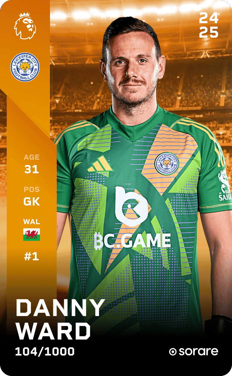 Danny Ward 2024-25 • Limited 104/1000
