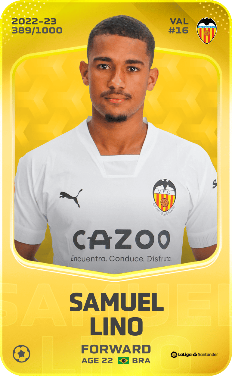 Samuel Lino 2022-23 • Limited 389/1000