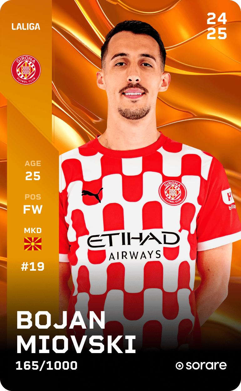 Bojan Miovski 2024-25 • Limited 165/1000
