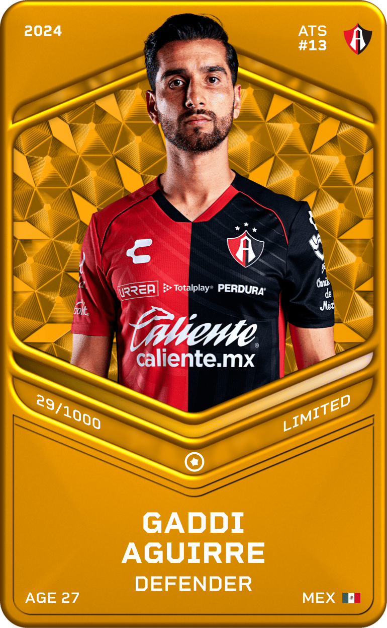 Gaddi Aguirre 2024-25 • Limited 29/1000