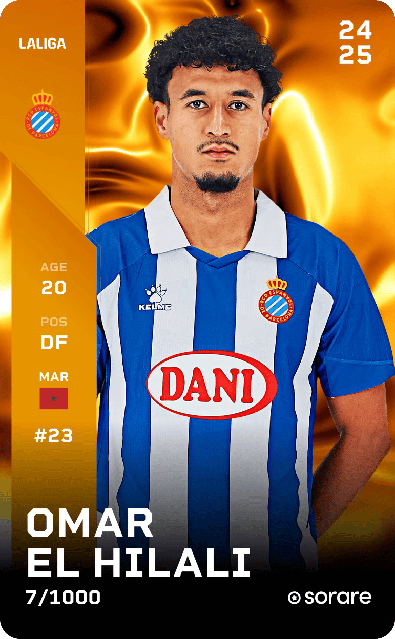 Omar El Hilali 2024-25 • Limited 7/1000