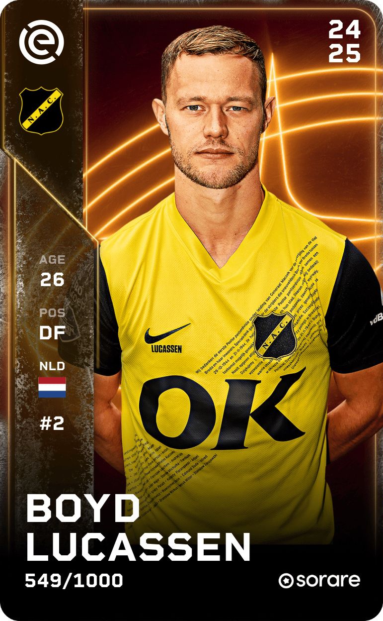 Boyd Lucassen 2024-25 • Limited 549/1000