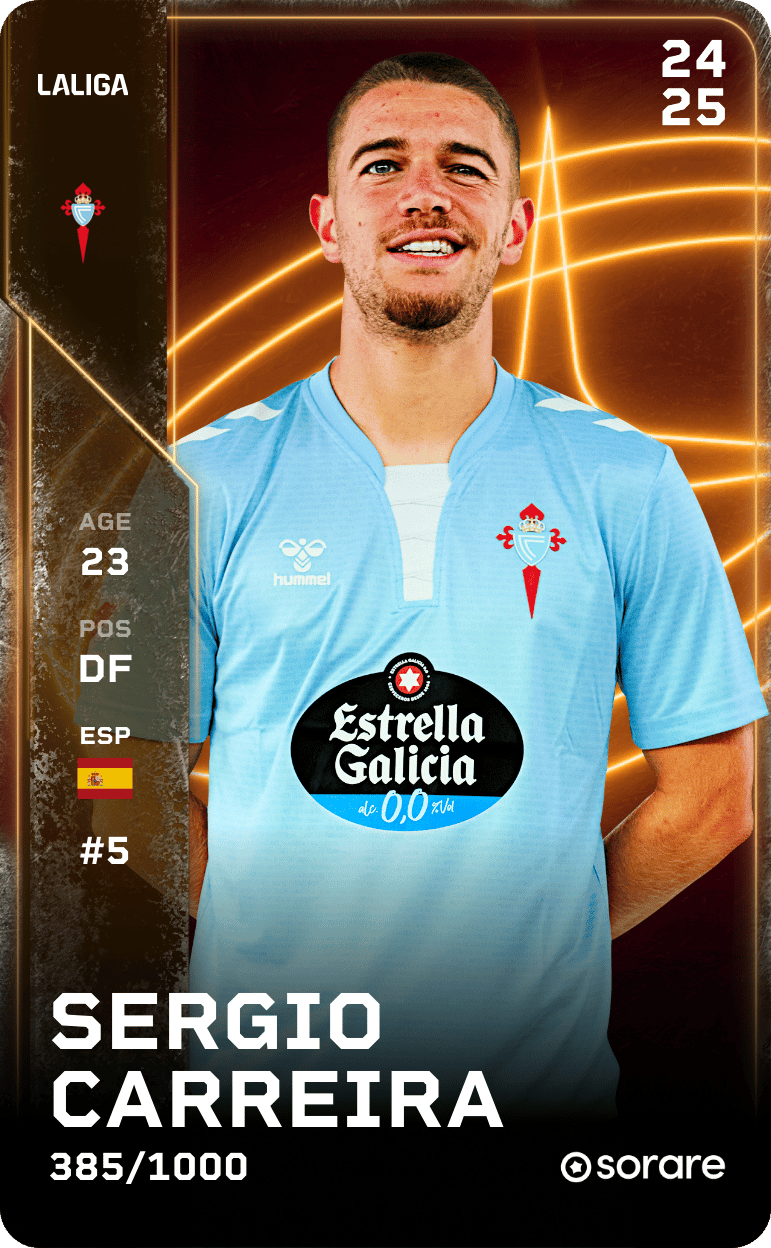Sergio Carreira 2024-25 • Limited 385/1000