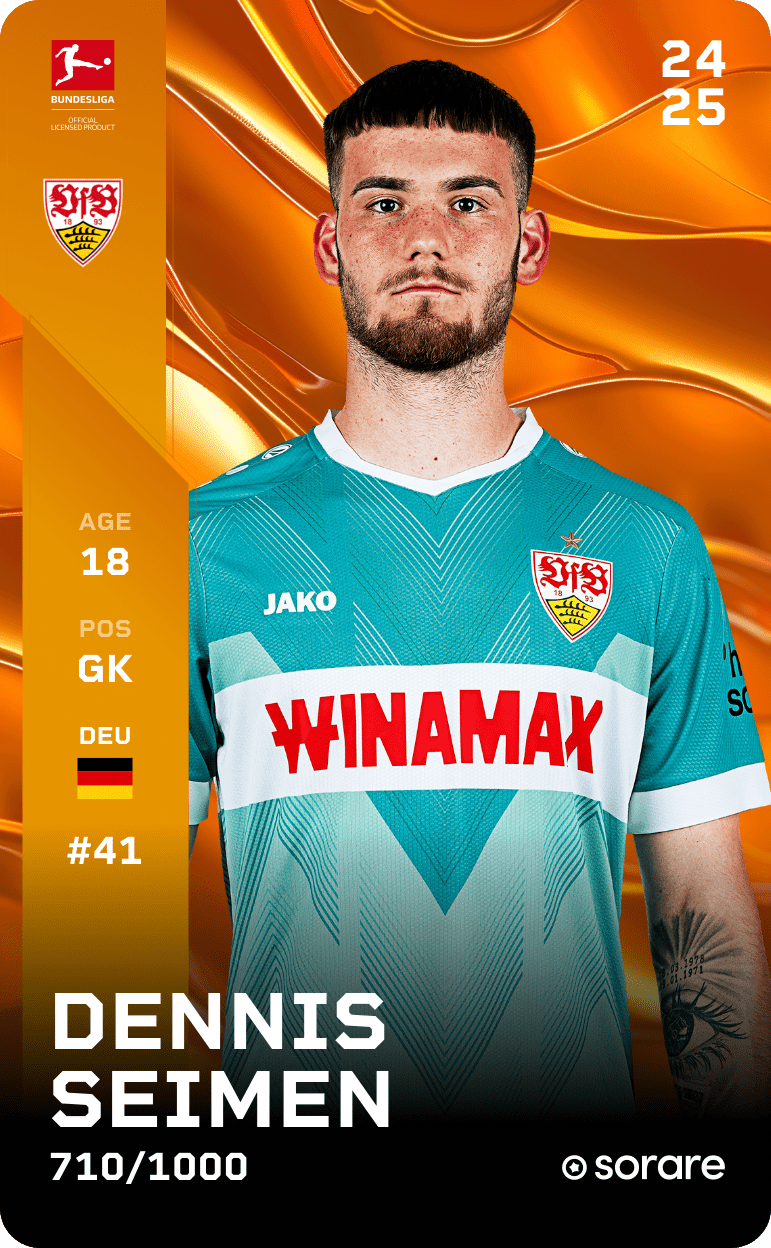 Dennis Seimen 2024-25 • Limited 710/1000