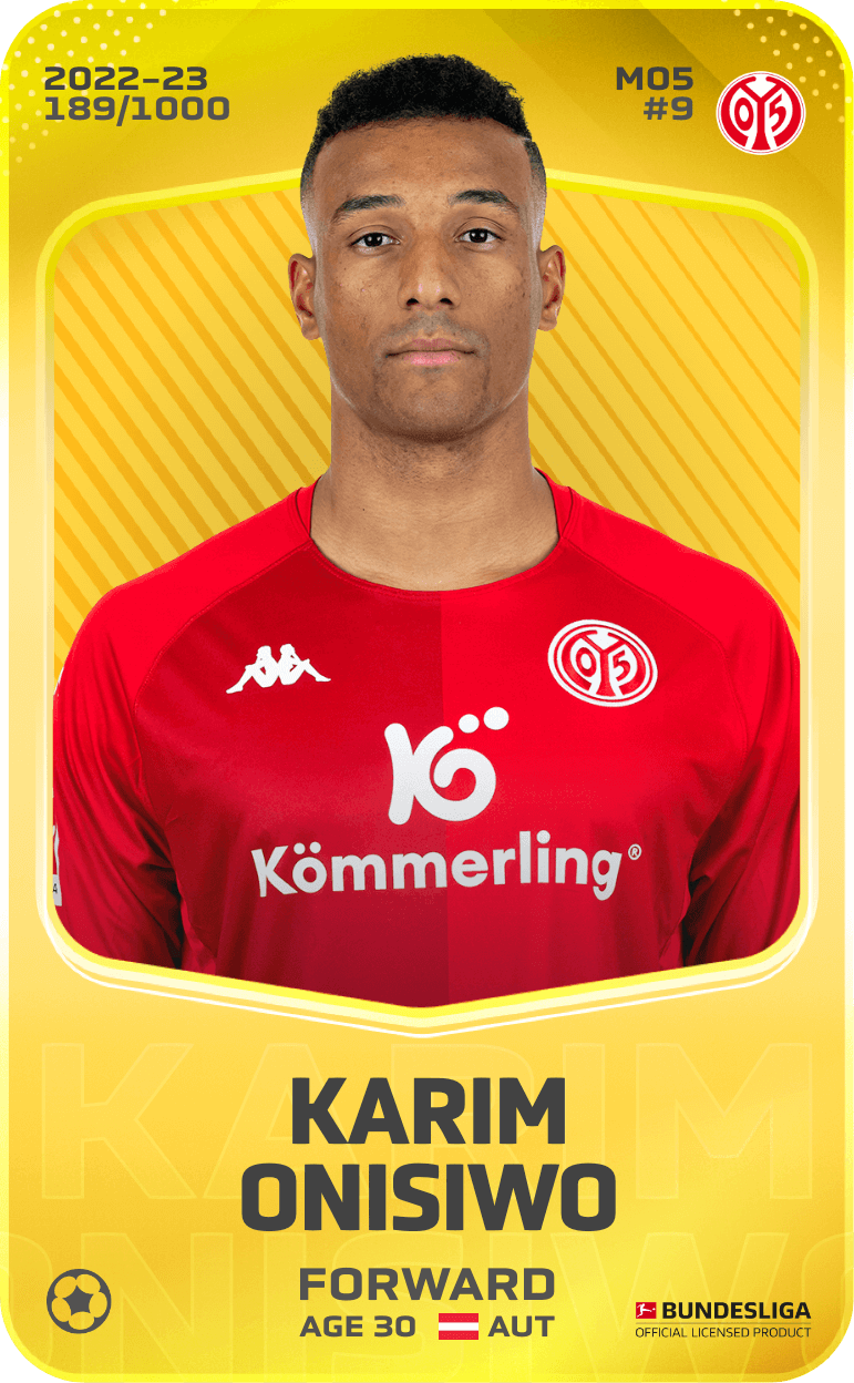 Karim Onisiwo 2022-23 • Limited 189/1000