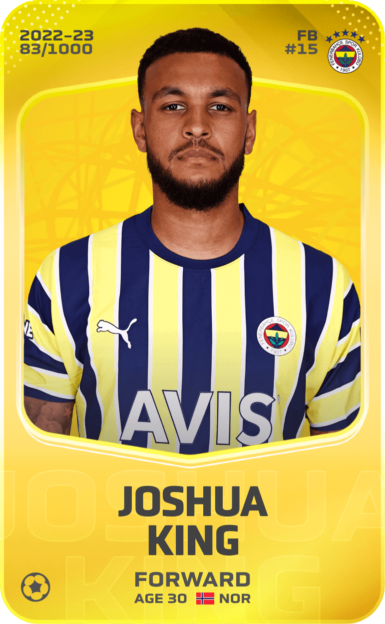 Joshua King 2022-23 • Limited 83/1000