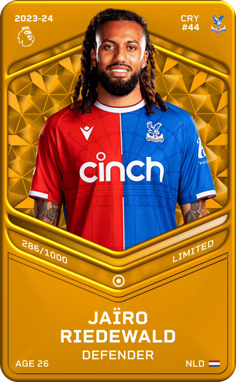 Jaïro Riedewald 2023-24 • Limited 286/1000
