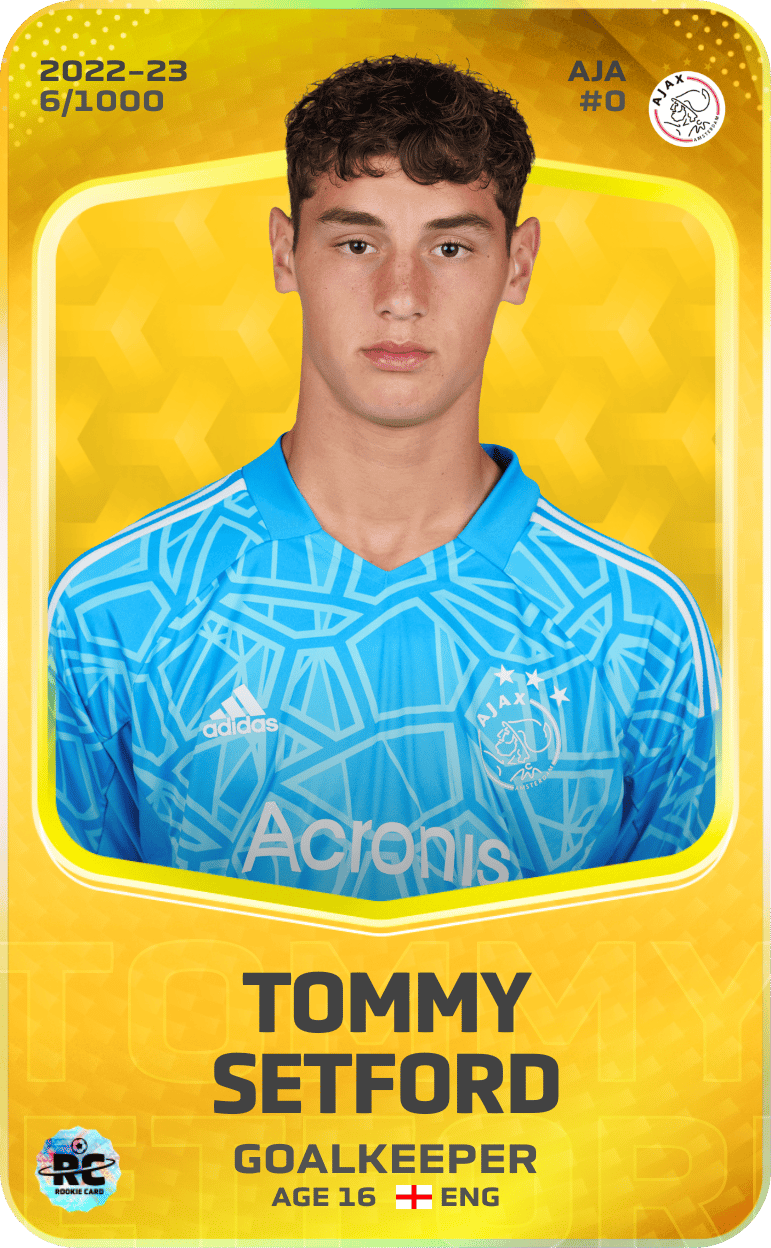 Tommy Setford 2022-23 • Limited 6/1000