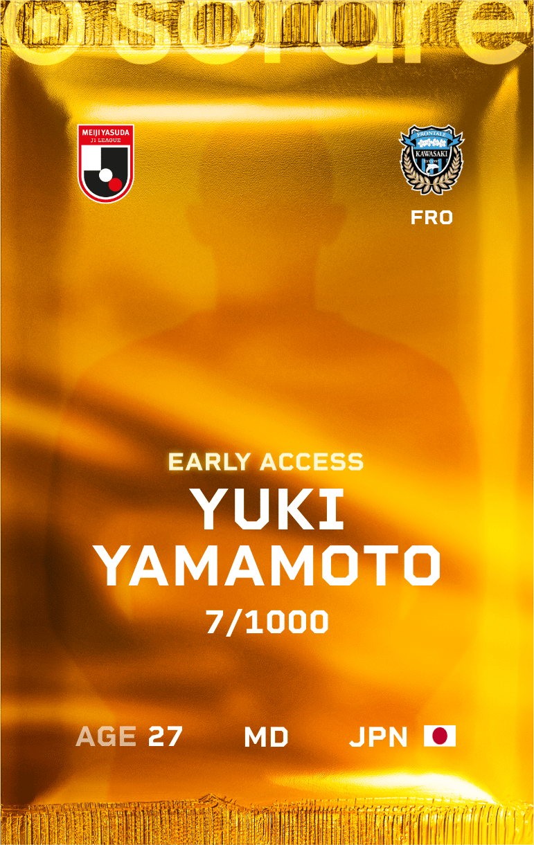 Yuki Yamamoto 2025-26 • Limited 7/1000