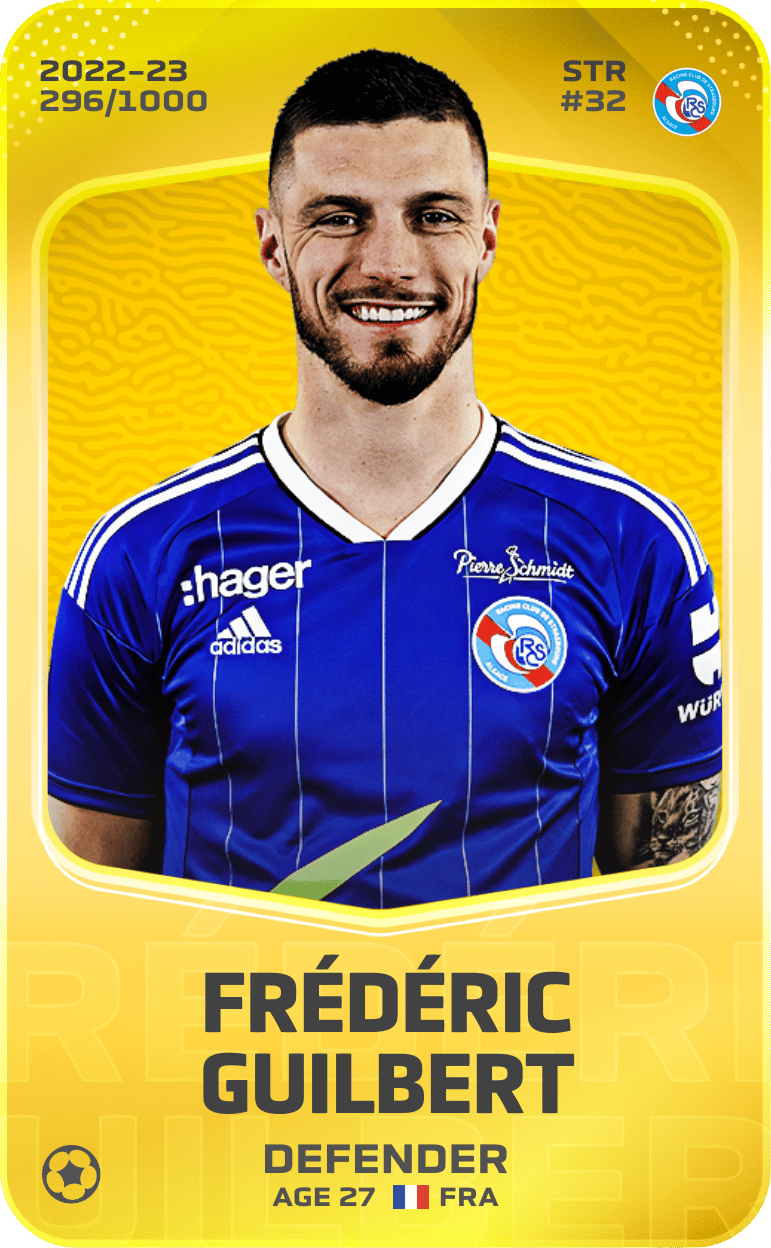 Frédéric Guilbert 2022-23 • Limited 296/1000