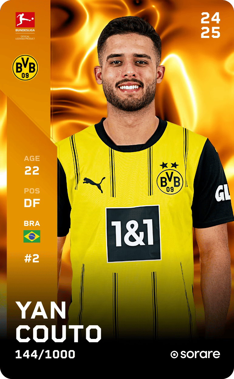 Yan Couto 2024-25 • Limited 144/1000