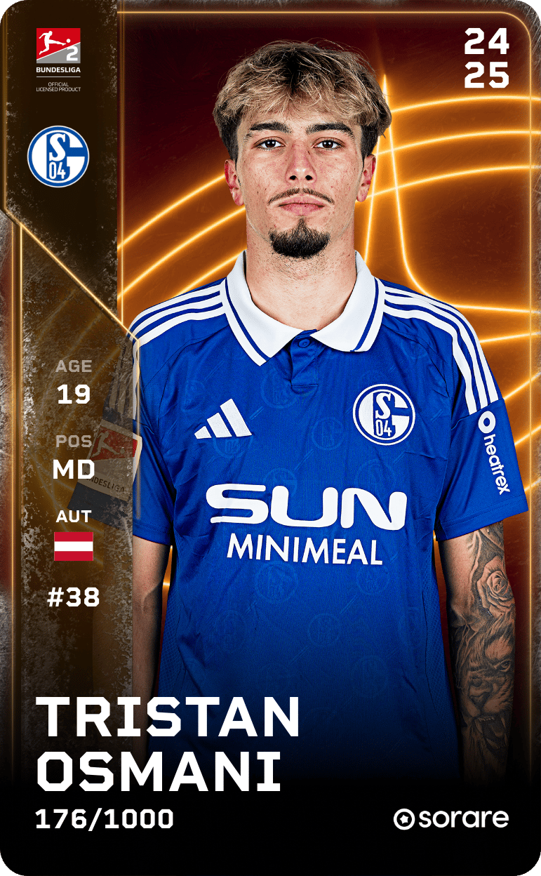 Tristan Osmani 2024-25 • Limited 176/1000