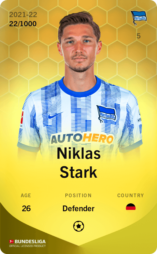 Niklas Stark 2021-22 • Limited 22/1000