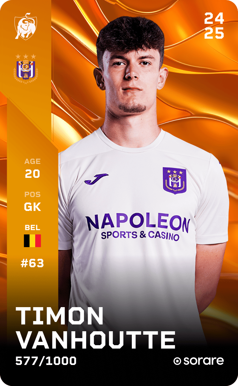 Timon Vanhoutte 2024-25 • Limited 577/1000