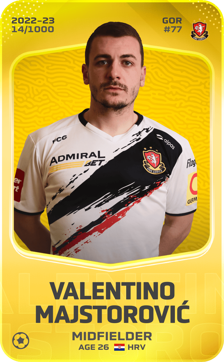 Valentino Majstorović 2022-23 • Limited 14/1000