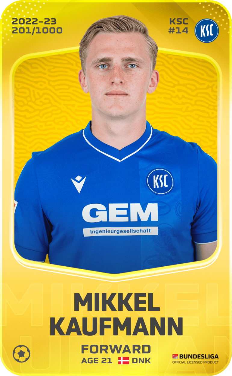 Mikkel Kaufmann 2022-23 • Limited 201/1000