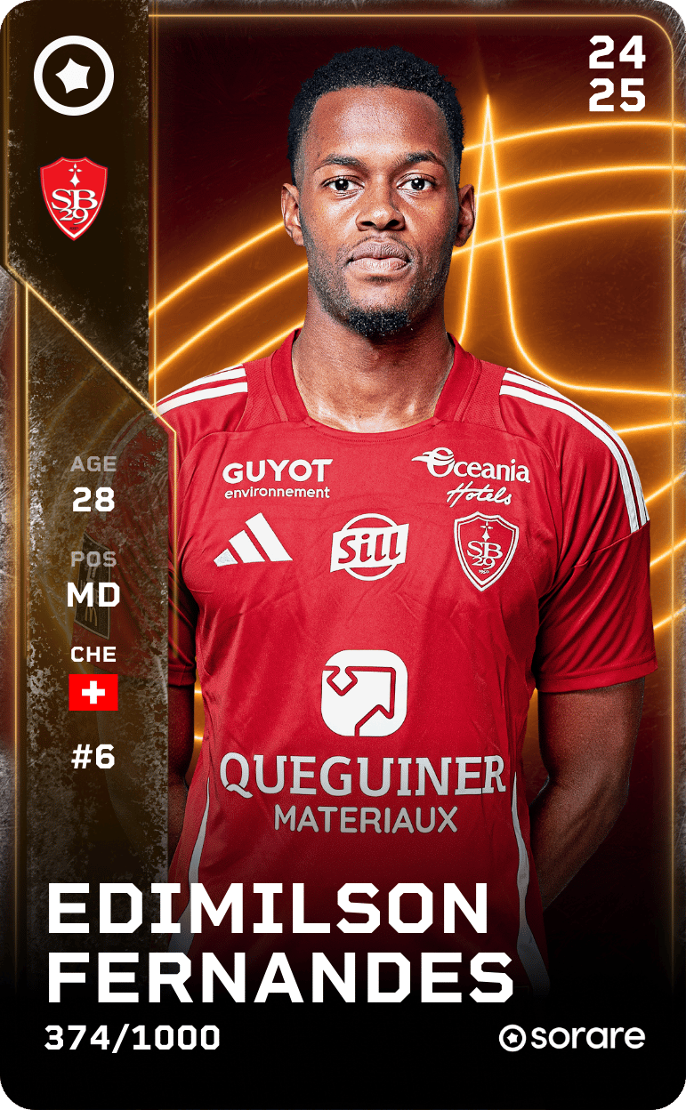 Edimilson Fernandes 2024-25 • Limited 374/1000