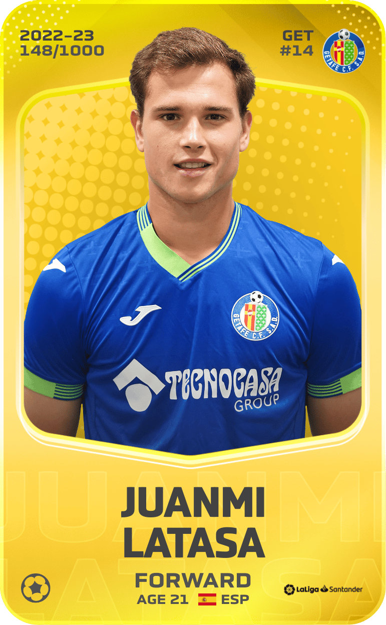 Juanmi Latasa 2022-23 • Limited 148/1000