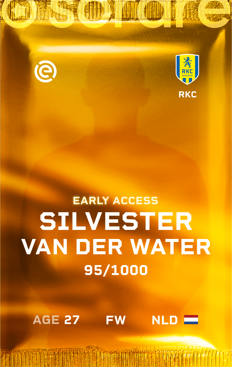 Silvester van der Water 2024-25 • Limited 95/1000