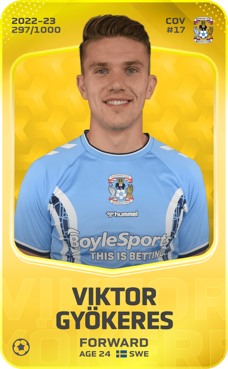Viktor Gyökeres 2022-23 • Limited 297/1000