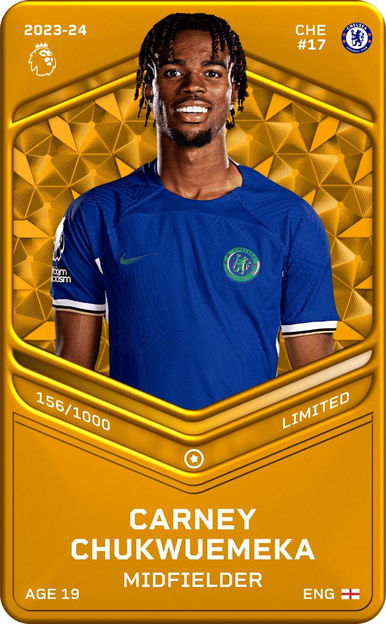 Carney Chukwuemeka 2023-24 • Limited 156/1000