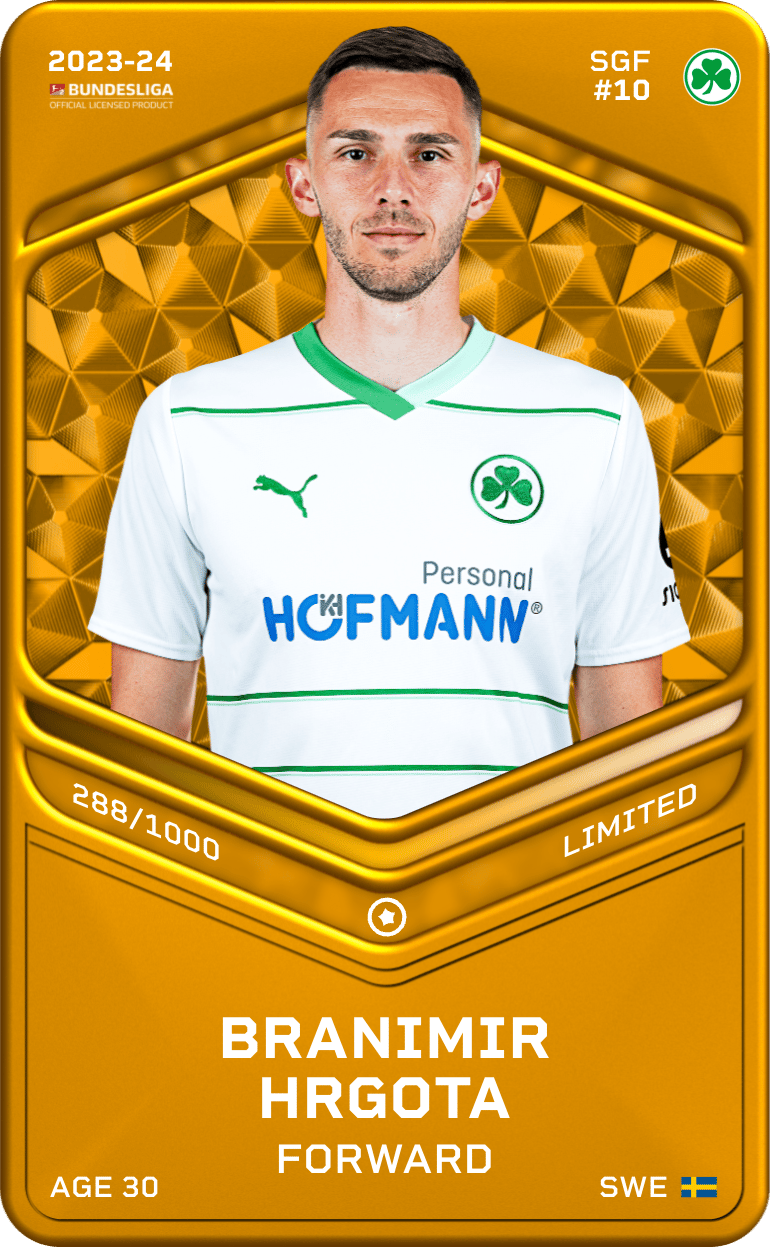 Branimir Hrgota 2023-24 • Limited 288/1000