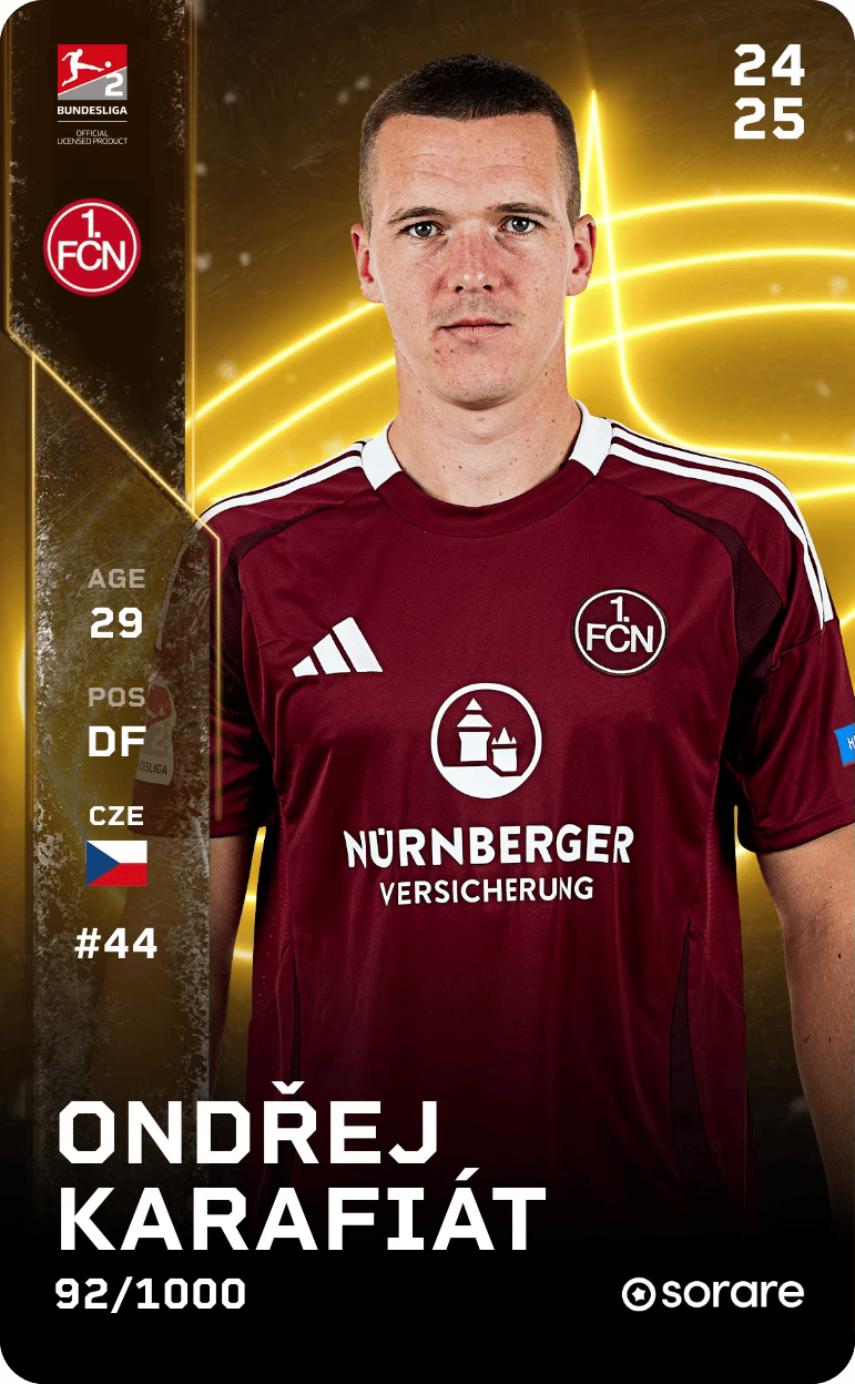 Ondřej Karafiát 2024-25 • Limited 92/1000