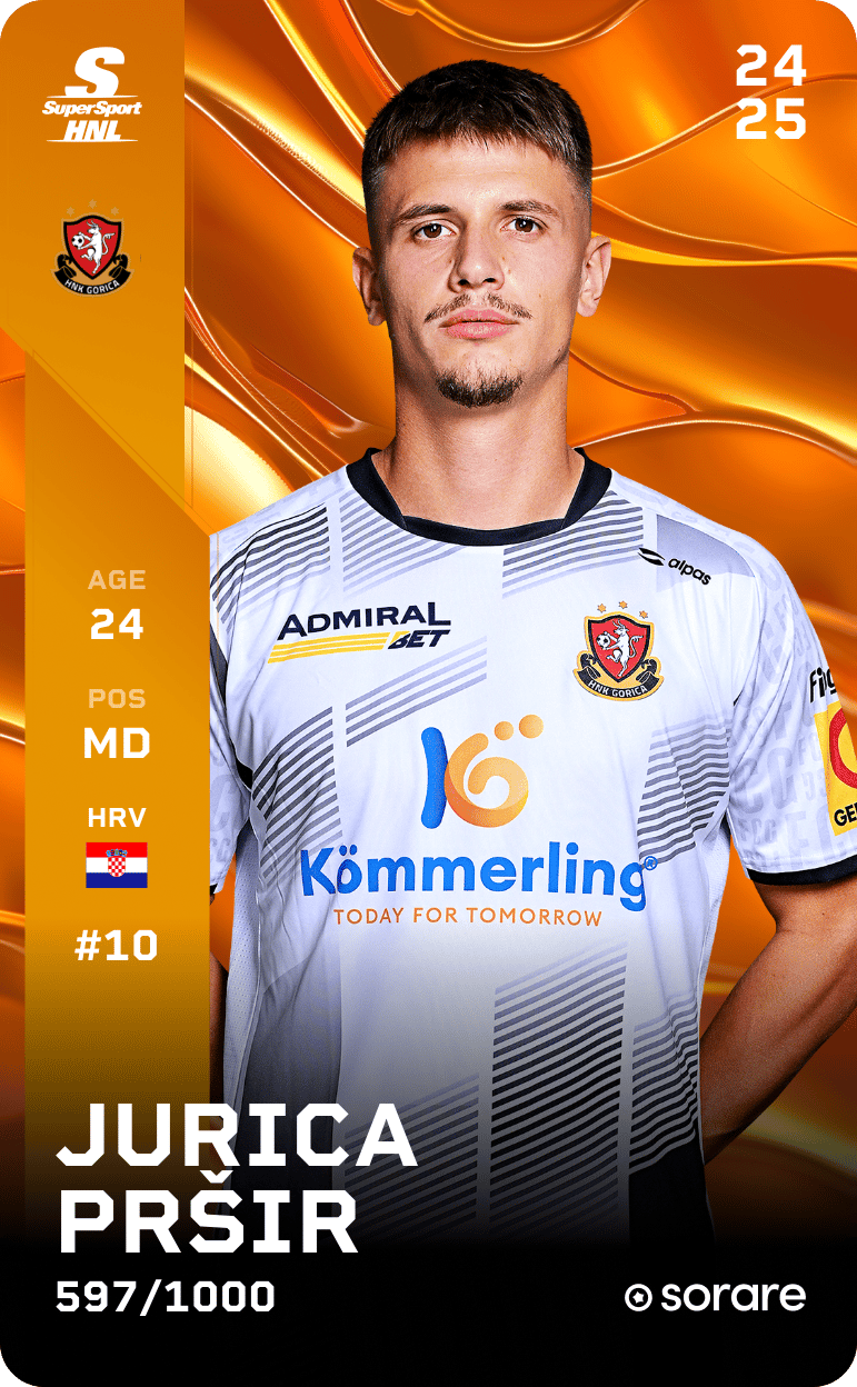 Jurica Pršir 2024-25 • Limited 597/1000