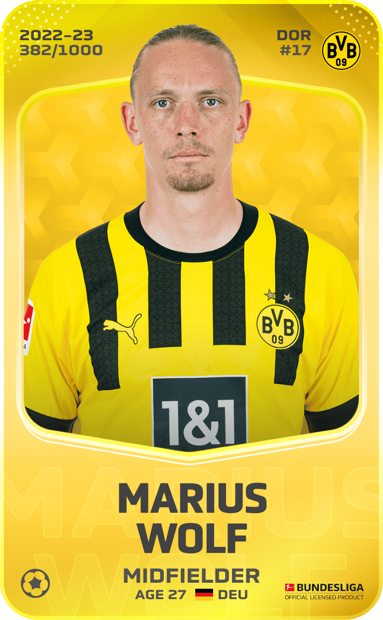 Marius Wolf 2022-23 • Limited 382/1000