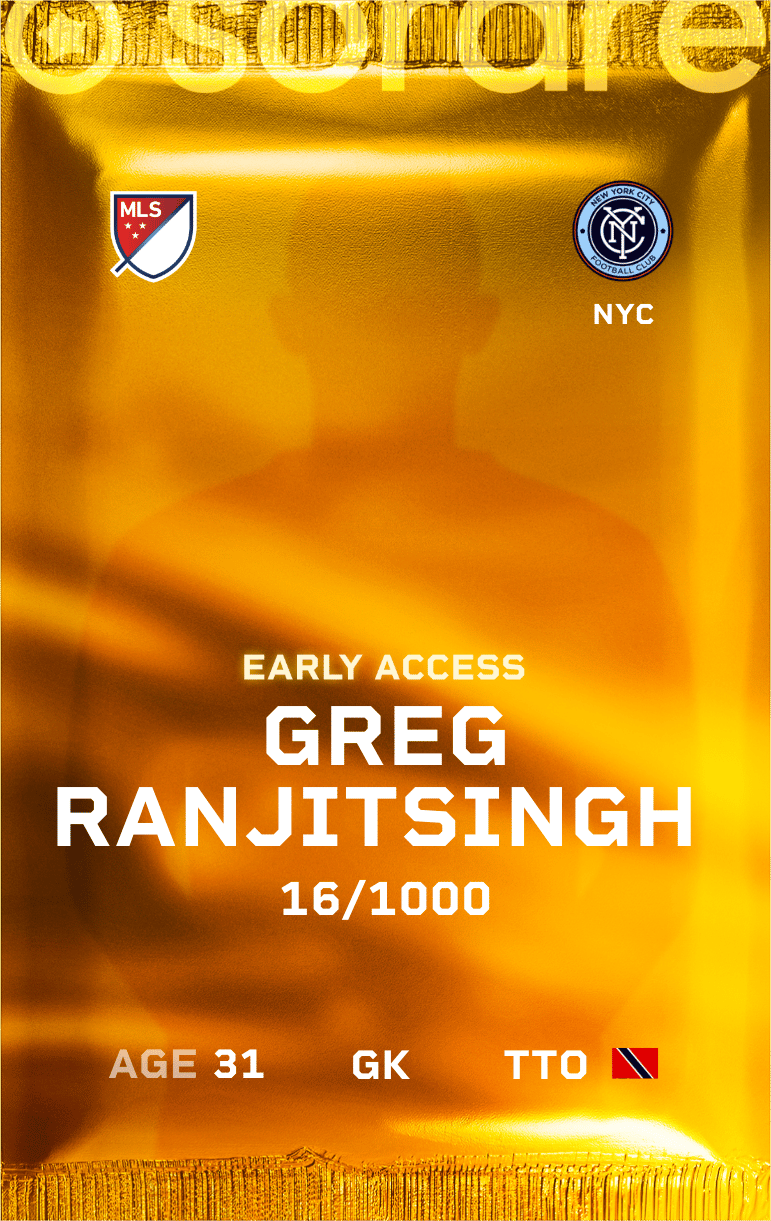 Greg Ranjitsingh 2025-26 • Limited 16/1000