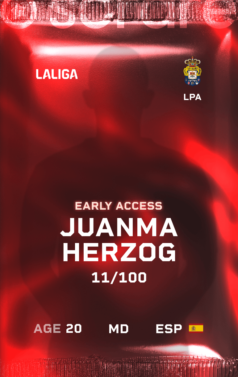 Juanma Herzog 2024-25 • Rare 11/100
