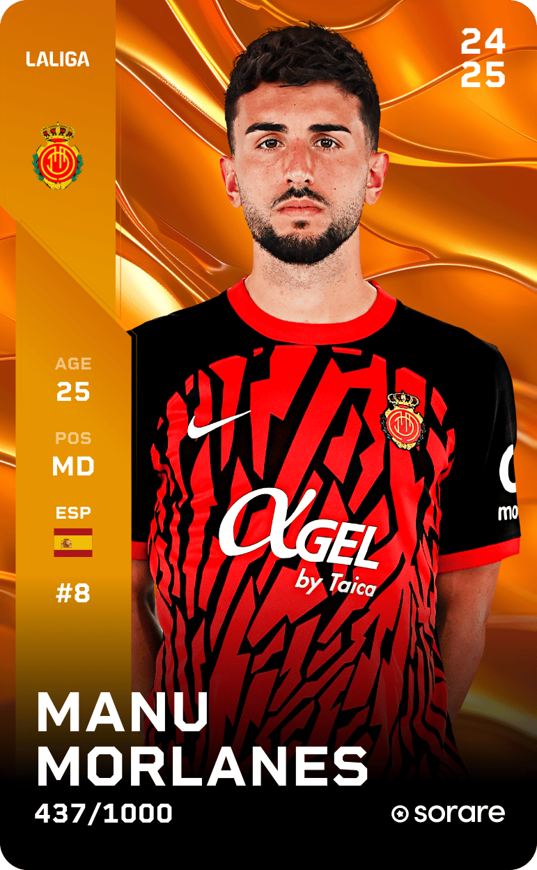 Manu Morlanes 2024-25 • Limited 437/1000